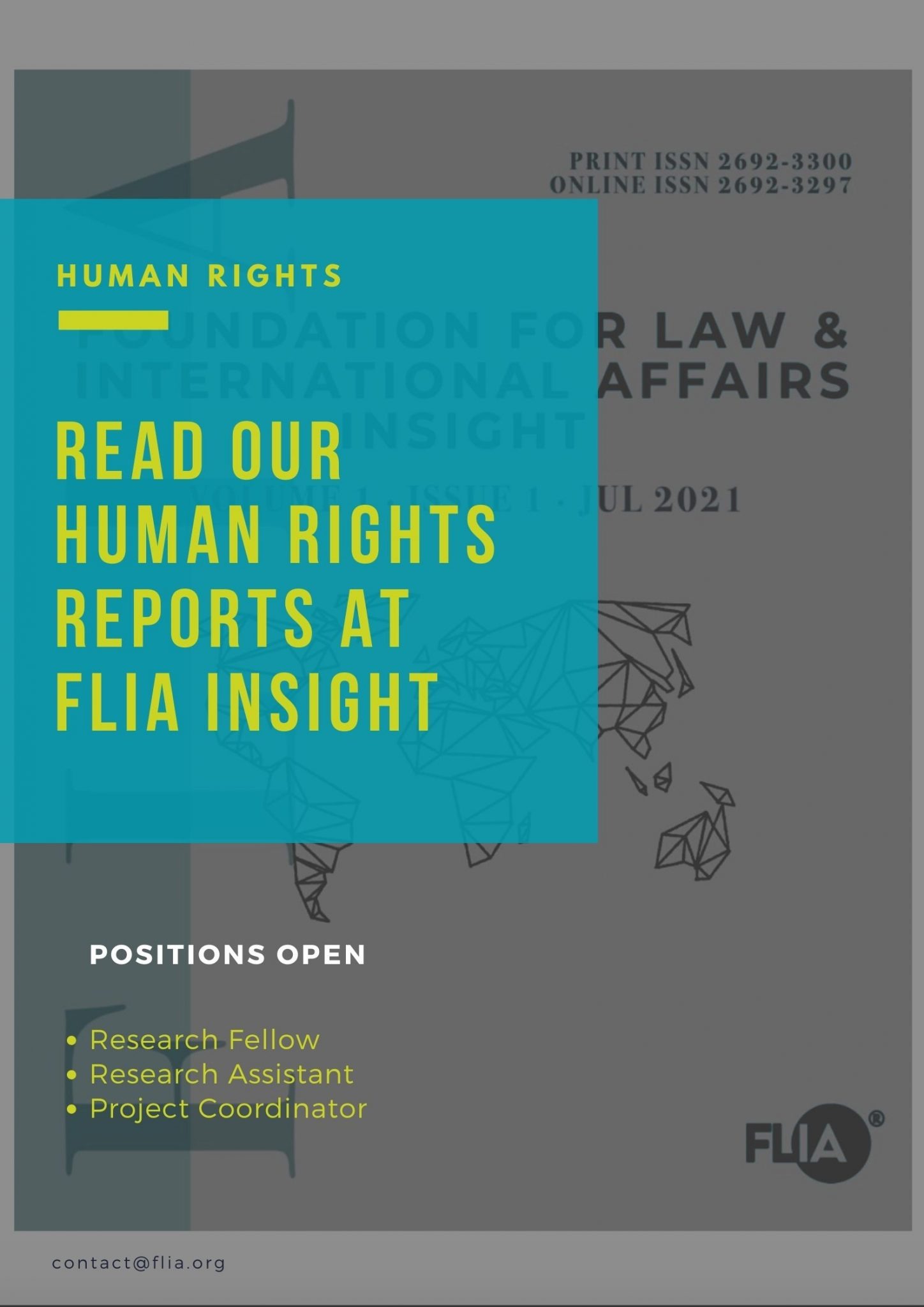 Human Rights Projects – Foundation for Law and International Affairs
